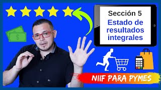 🛒Estado de Resultados Integrales 💯NIIF PYMEs  Sección 05 [upl. by Templia822]