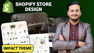 Shopify Dropshipping Store Complete Customization 2024  Professional Store Design [upl. by Gibert]