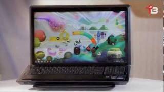 3D ноутбук Sony VAIO VPCF21Z1R  МВидео ТВ [upl. by Oninrutas]