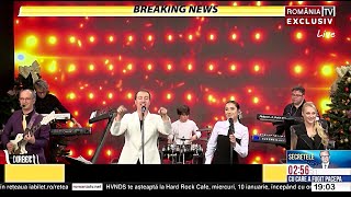 Calin Geambasu Band  2023 Full Christmas Show at News TV Romania TV by Ioan Korpos [upl. by Garceau992]