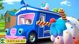 Wheels On The Ice Cream Truck Yum Yum Song  More Kids Rhymes [upl. by Yuht]