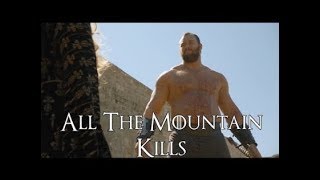 All The Mountain Kills Game of Thrones Gregor Clegane Kills  GOT Efsane Dövüş Sahneleri [upl. by Aninnaig]