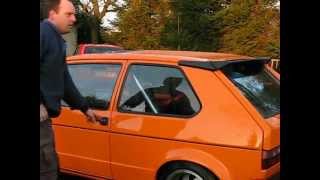 Golf 1 GTI emming 21 200PK [upl. by Akemrehs]