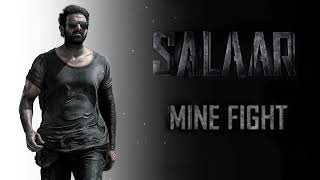 Salaar Mine Fight Bgm HD  Salaarceasefire  Prabhas  ShruthihassanPrashanthneelMusicalwibes [upl. by Enihsnus]