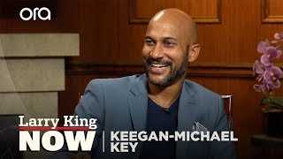 KeeganMichael Key rips apart Make America Great Again  Larry King Now  OraTV [upl. by Acenom103]