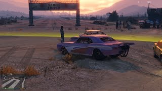 GTA V Drag Racing Event Collin morrice Camaro 1969ss [upl. by Atews]