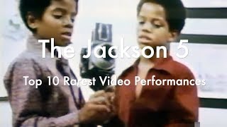 THE JACKSON FIVE  10 Rarest Video Performances [upl. by Kwan912]