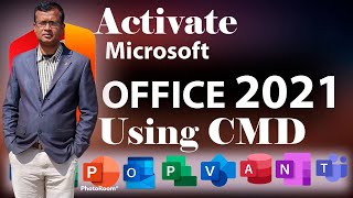 Activate Office 2021 using CMD [upl. by Neyuq308]