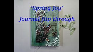 Spring Joy journal flip through [upl. by Gerdy702]