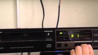 Magnavox FD2041 CD player TDA1540 CDM2 [upl. by Wiltshire]