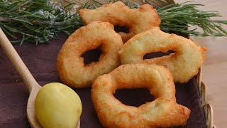 Crispedde con patate  o Zeppole  Ricette che Passione [upl. by Anitak]