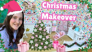 MINI REBORN NURSERY GETS A CHRISTMAS MAKEOVER [upl. by Annaliese]