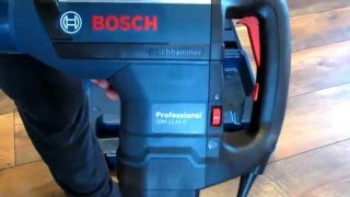 Unpacking  unboxing Rotary Hammer with SDSmax Bosch GBH 1252 D 0611266100  RH745 [upl. by Lula]