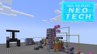 FTB NeoTech Modern Industrialization Oil Processing [upl. by Eciruam]