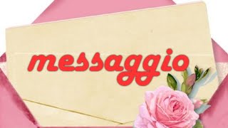 💌 MESSAGGIO 💌 deciderai tuse dare unaltra possibilità o no🎀 [upl. by Towland]