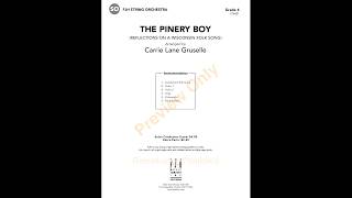 The Pinery Boy  arr Carrie Lane Gruselle [upl. by Cai]