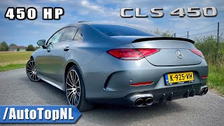 MercedesBenz CLS 450 STAGE 1 REVIEW on AUTOBAHN by AutoTopNL [upl. by Alphonse]