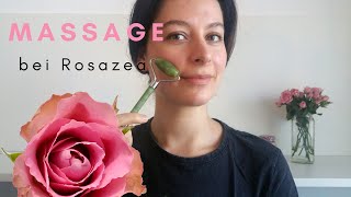 Lymphdrainage bei Rosazea  RosazeaGesichtsmassage mit StepbyStepAnleitung [upl. by Dore]