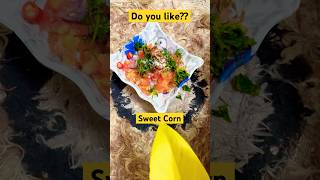 Sweet Corn 🌽 shorts corn shortsfeed shortsviral trending ytshorts sweetcornchaatrecipe food [upl. by Marmawke]