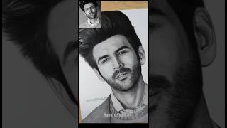 Kartik Aryan drawing kartikaaryan drawingpencil charcoalpencil sketch art drawing hindudeity [upl. by Vitek505]