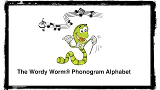 Wordy Worm® Phonogram Alphabet [upl. by Ajtak240]