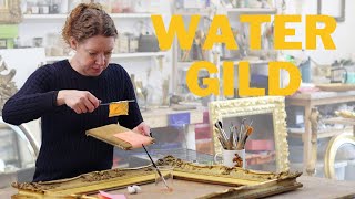 Water gilding for beginners [upl. by Bussey]