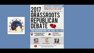 2017 Grassroots Republican Debate [upl. by Donela]