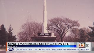 Rantoul Village Board approves restoration of historic missile display [upl. by Yborian]