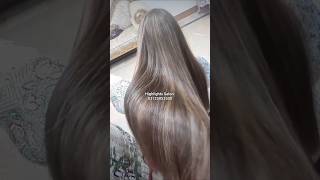 Honey Blonde Highlights Hair Color for Women  Trending Hair Streaks with Base Color shorts [upl. by Creighton730]