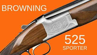 Browning 525 Shotgun Review Unboxing [upl. by Jolyn]