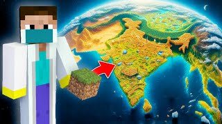 I Built INDIA In Minecraft Survival  Addon Nagar 22  Mcaddon [upl. by Anauqes]