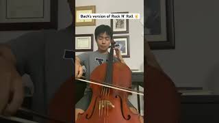 Rock and Roll in Bach Cello Suite No 3 “Gigue” [upl. by Saberio942]