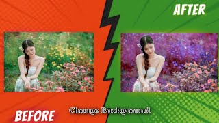 Picture Ka Background Kaise Change Kare  Best and Easy Photo Editing Tutorial  Snapseed Editing [upl. by Aciretnahs957]