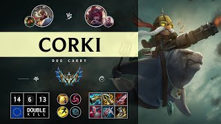 Corki ADC vs Xayah  EUW Challenger Patch 1412 [upl. by Key916]