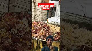 biriyani daging pood streetfood indiafood arabfood shorts [upl. by Arihsaj154]