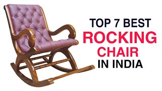 Top 7 Best Rocking Chair in India With Price  Best Rocking Chair 2023 [upl. by Geerts]