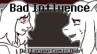 Bad Influence  Deltarune Animated Comic Dub [upl. by Giavani]