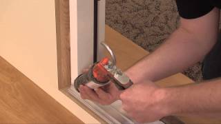 How to Adjust the Threshold to an Exterior Door [upl. by Hannahc]