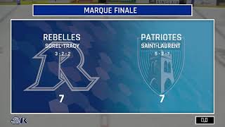 RSEQ Hockey masculin 🏒 SaintLaurent  SorelTracy 10132024 [upl. by Atnim]