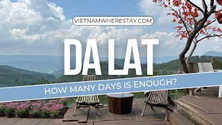 How many days in Da Lat is enough 2 to 3 Days in Da Lat Itinerary [upl. by Carder486]