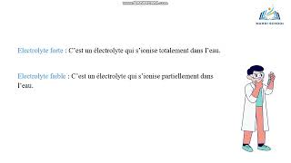 les electrolytes 3éme info et 2éme science [upl. by Ringler]