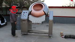 Copper Coating Machine Test For Russian Customer [upl. by Eussoj]