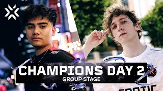 VCT Champions Seoul  Group Stage Day 2 [upl. by Llirpa]