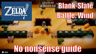 BlankSlate Battle Wind trial Guide  Slumber Dojo Side Quest  Kakariko Village [upl. by Ssalguod]