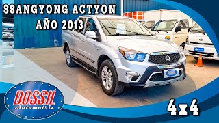 SSANGYONG ACTYON SPORT 4X4 AUT AÑO 2013 [upl. by Shaylah]