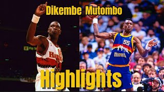 Dikembe Mutombo highlights [upl. by Ydnas]