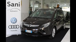 OPEL ZAFIRA TOURER 7 POSTI METANO [upl. by Nodnnarb]