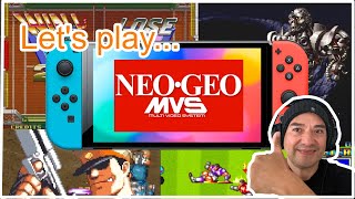 Lets play Neo Geo games on the Nintendo Switch [upl. by Thier]