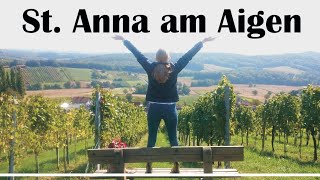 Wandern und Wein in der Steiermark  St Anna am Aigen  Steirisches Vulkanland Route 66 [upl. by Valerle412]