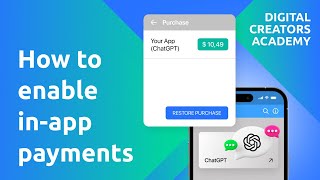 How to enable inapp payments in the Andromo app on the ChatGPT example Android [upl. by Sherman]